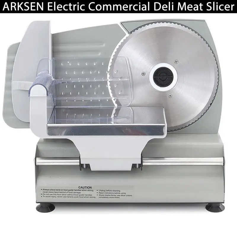 ARKSEN Electrical Commercial Deli Meat Slicer