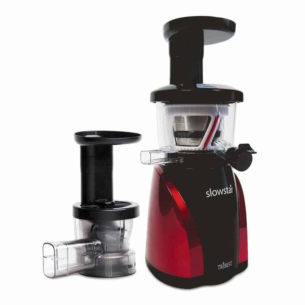 Tribest SW-2000-B Slowstar Vertical Slow Cold Press Juicer and Mincer