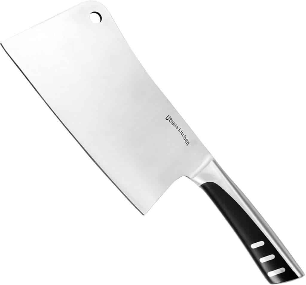 7 Inch Stainless Steel Meat Cleaver for Home Kitchen or Restaurant