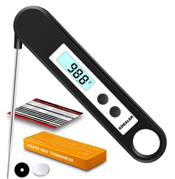 GDEALER Instant Read Digital Meat Thermometer