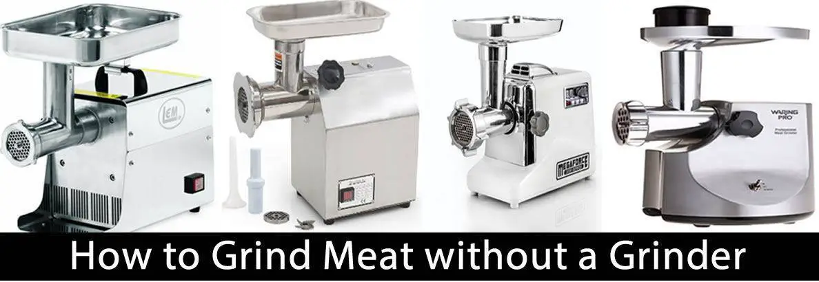 The Process of Grind Meat without a Meat Grinder