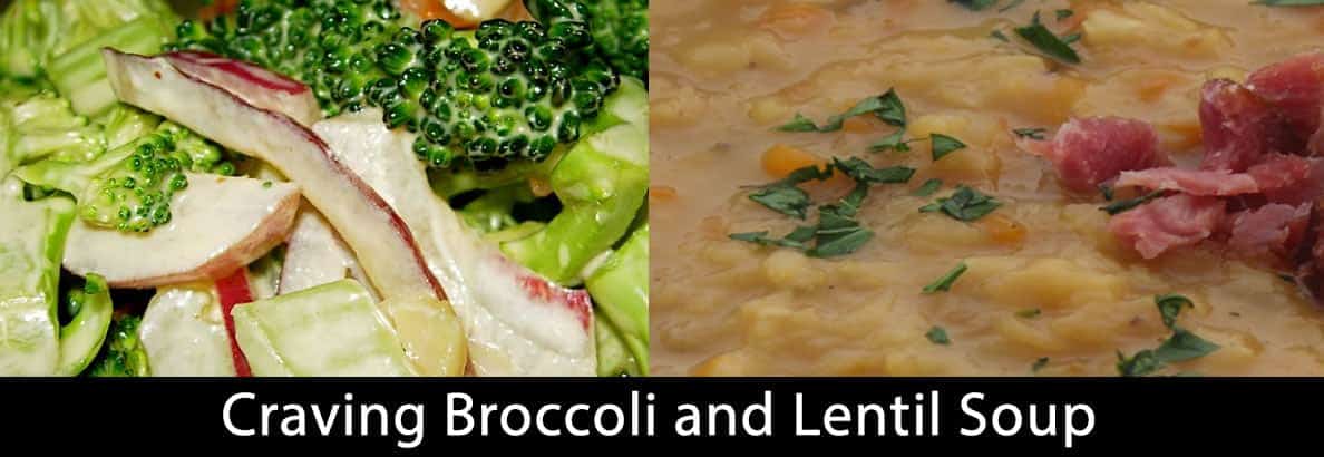 Craving Broccoli and Lentil Soup
